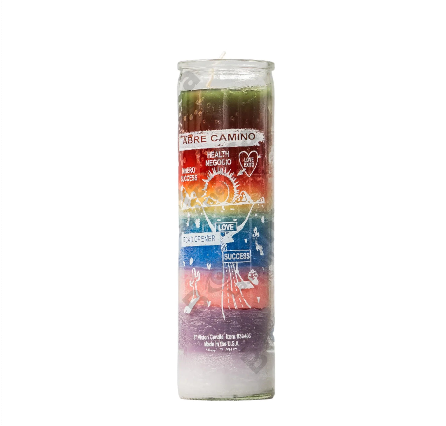VELA ABRE CAMINO (7 DIAS)(7 COLORES)
