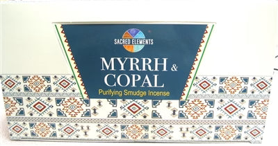 Sacred Elements Incense Sticks - Myrrh & Copal(SELECT FRAGANCE)